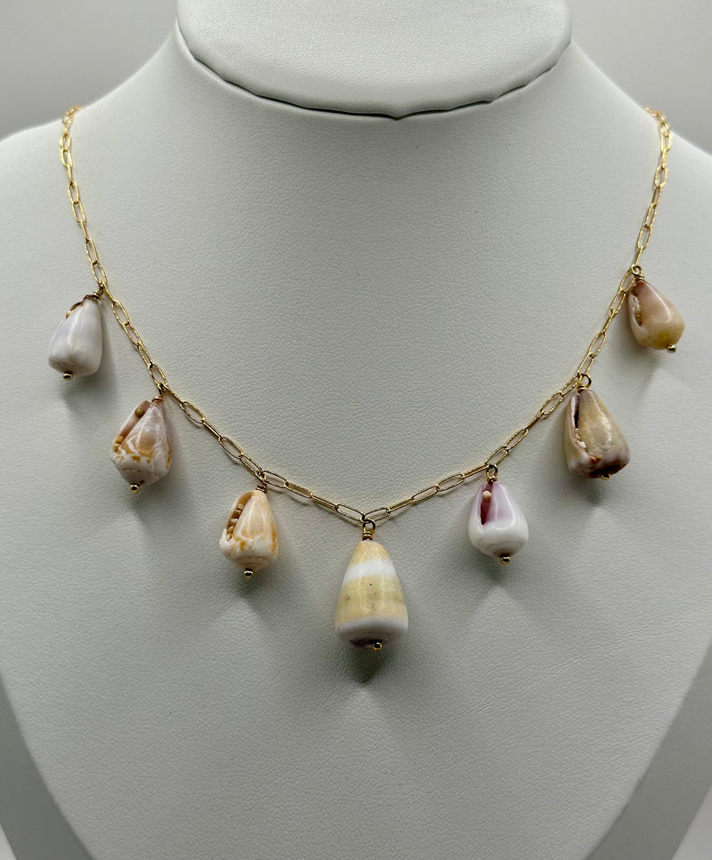 Hawaiian Shell Charm Necklace
