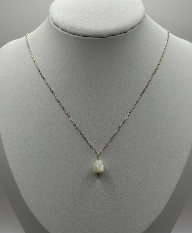 Pikake Pendant Necklace (Silver)