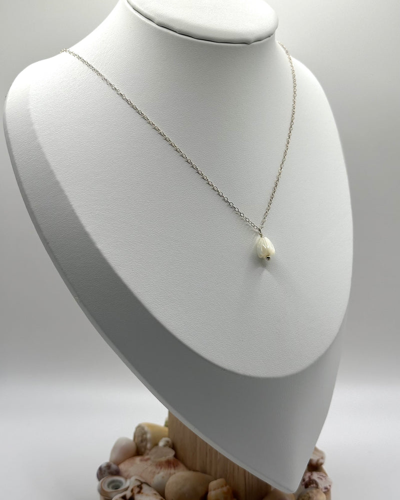 Pikake Pendant Necklace (Silver)