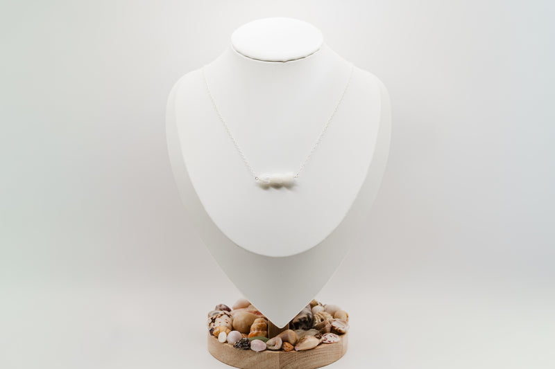 Pikake Bar Necklace (Silver)